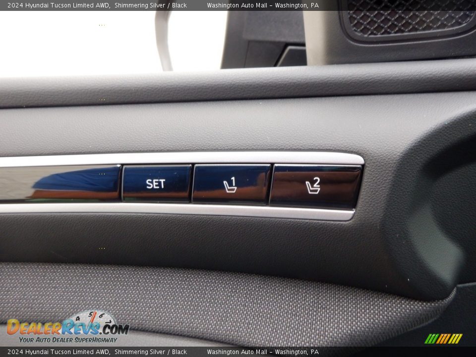 2024 Hyundai Tucson Limited AWD Shimmering Silver / Black Photo #12