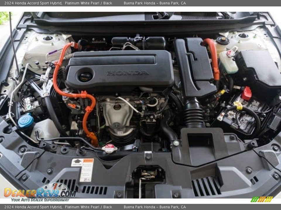 2024 Honda Accord Sport Hybrid 2.0 Liter DOHC 16-Valve VTC 4 Cylinder Gasoline/Electric Hybrid Engine Photo #11