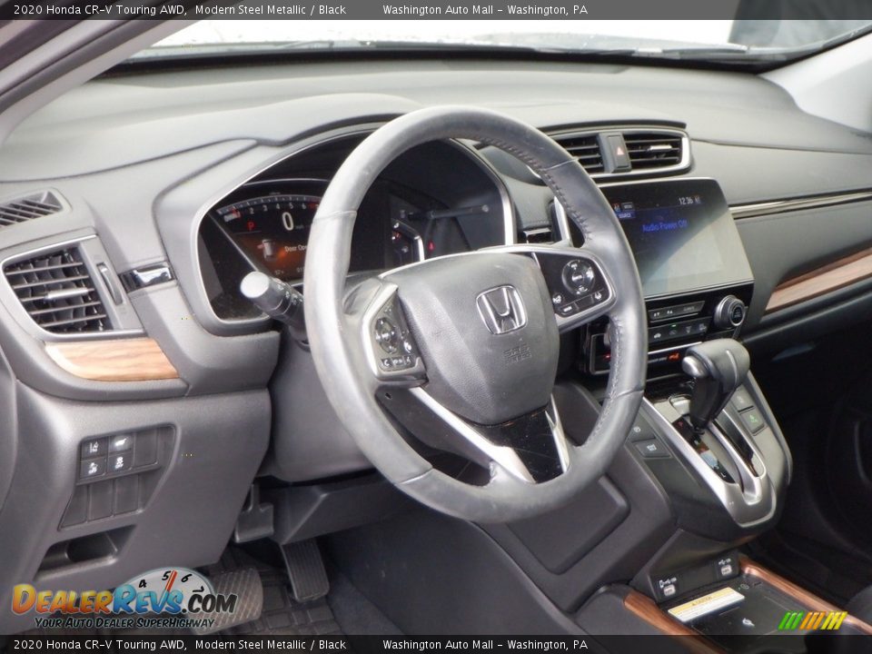 Dashboard of 2020 Honda CR-V Touring AWD Photo #23
