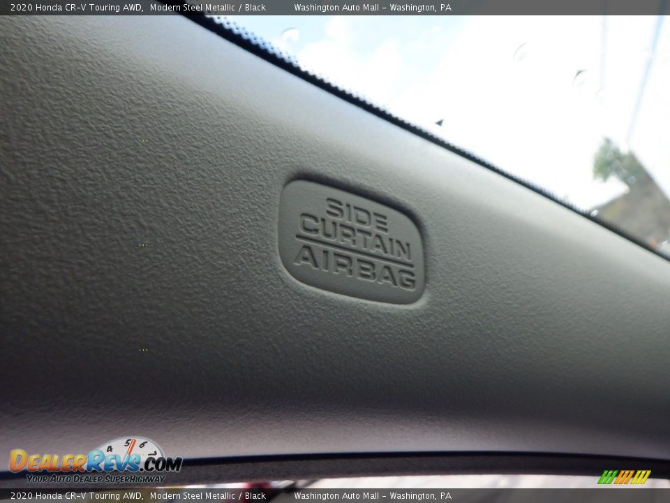 2020 Honda CR-V Touring AWD Modern Steel Metallic / Black Photo #24