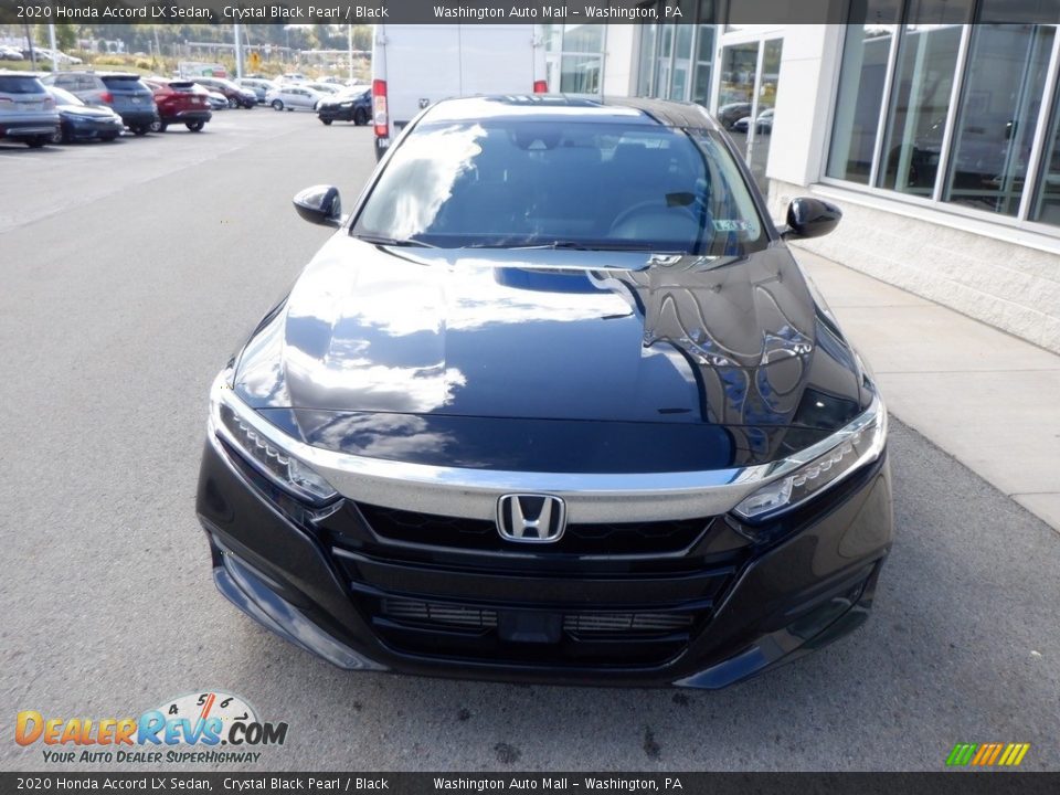 2020 Honda Accord LX Sedan Crystal Black Pearl / Black Photo #9