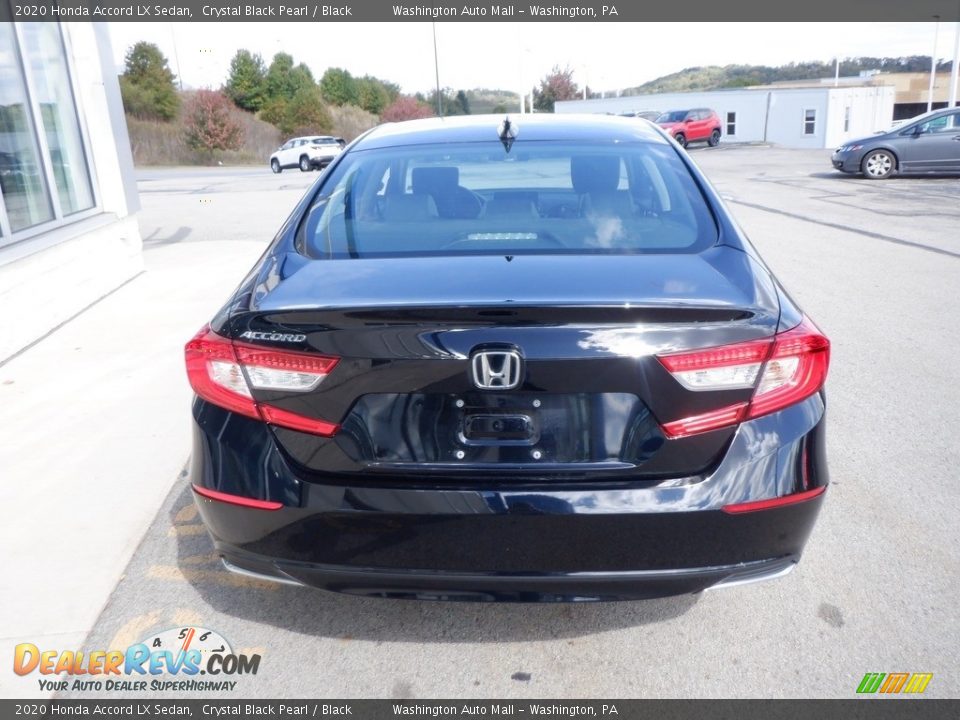 2020 Honda Accord LX Sedan Crystal Black Pearl / Black Photo #11