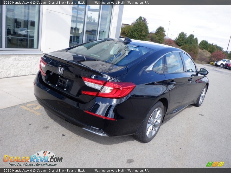 2020 Honda Accord LX Sedan Crystal Black Pearl / Black Photo #12