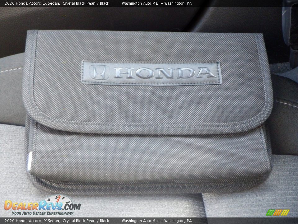 2020 Honda Accord LX Sedan Crystal Black Pearl / Black Photo #26