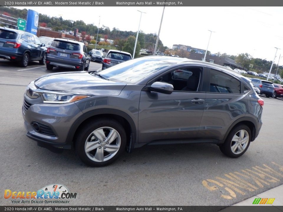 2020 Honda HR-V EX AWD Modern Steel Metallic / Black Photo #10