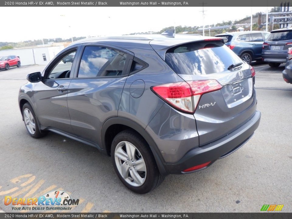 2020 Honda HR-V EX AWD Modern Steel Metallic / Black Photo #11