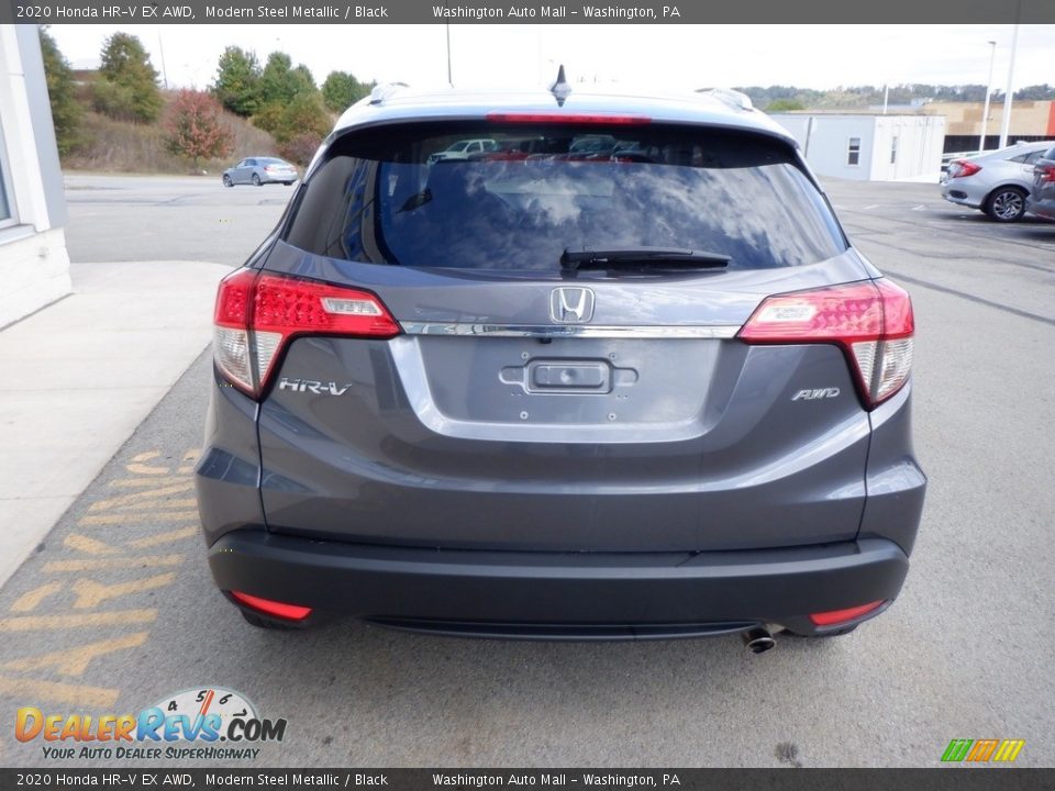 2020 Honda HR-V EX AWD Modern Steel Metallic / Black Photo #12