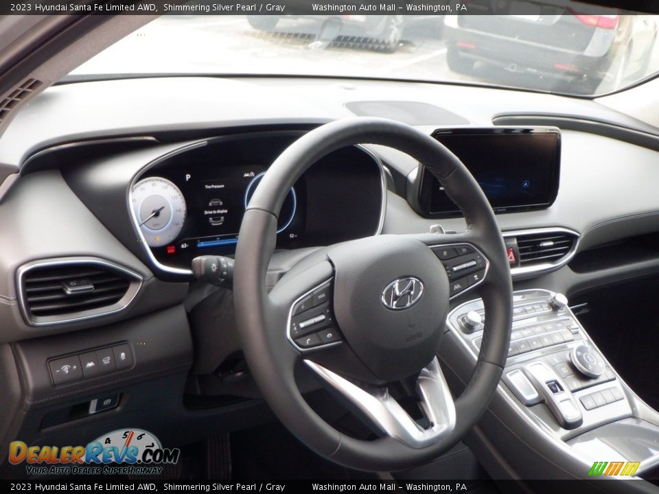 Dashboard of 2023 Hyundai Santa Fe Limited AWD Photo #7