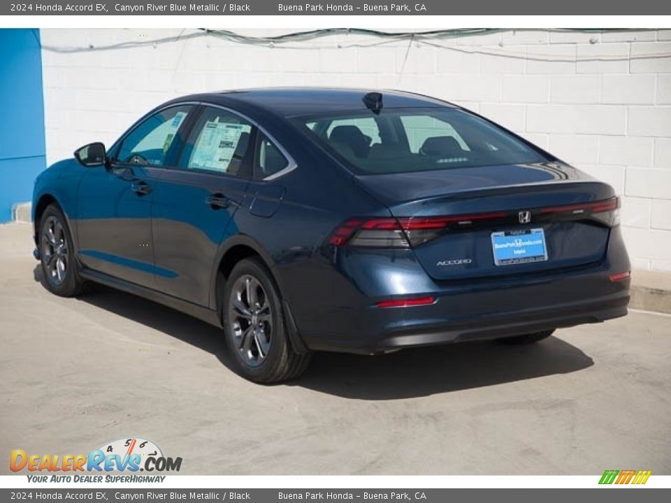 2024 Honda Accord EX Canyon River Blue Metallic / Black Photo #2
