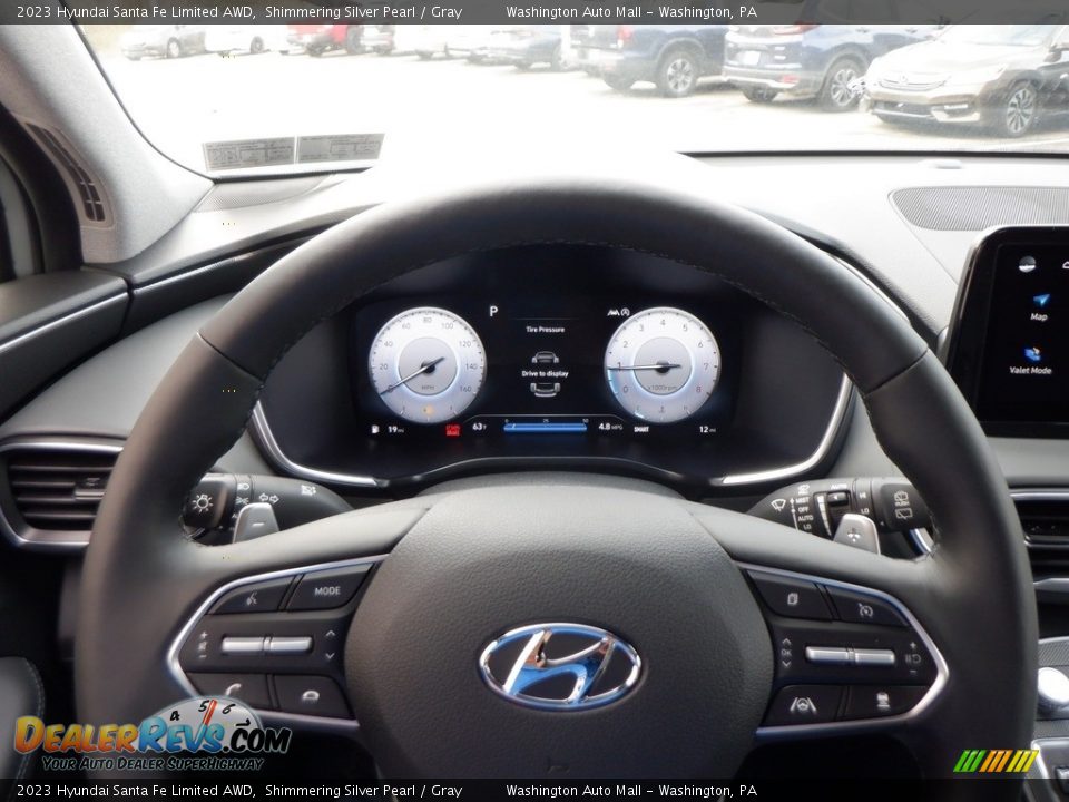2023 Hyundai Santa Fe Limited AWD Steering Wheel Photo #20