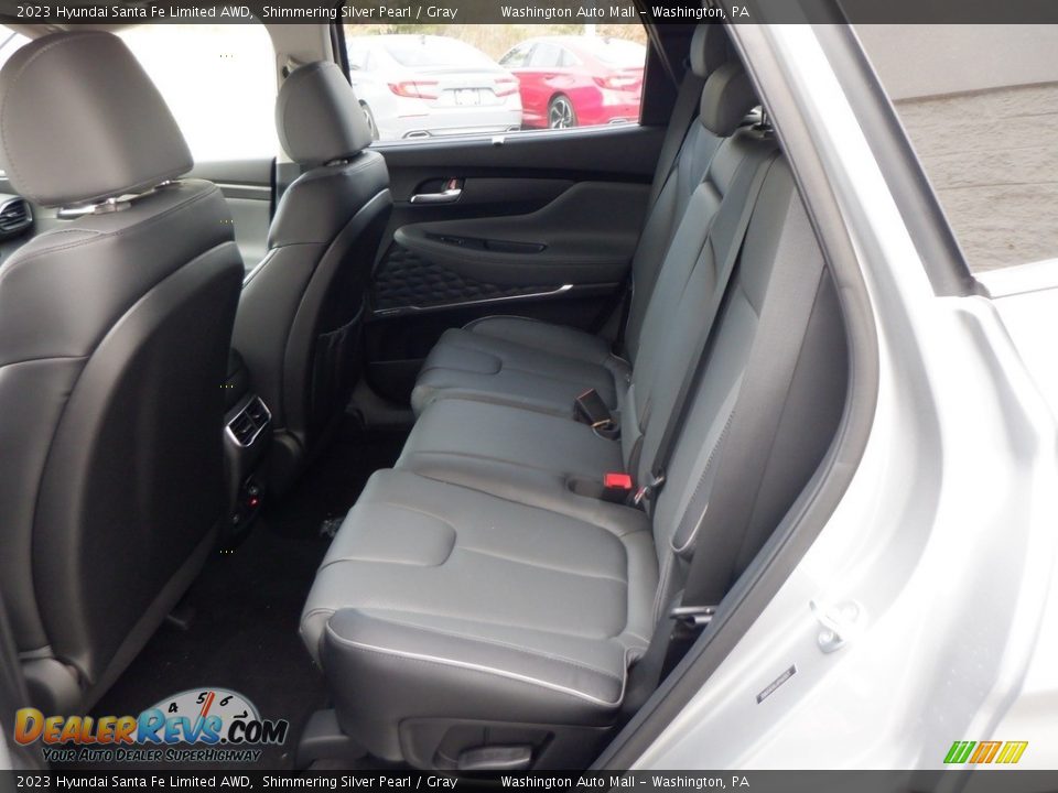 Rear Seat of 2023 Hyundai Santa Fe Limited AWD Photo #26