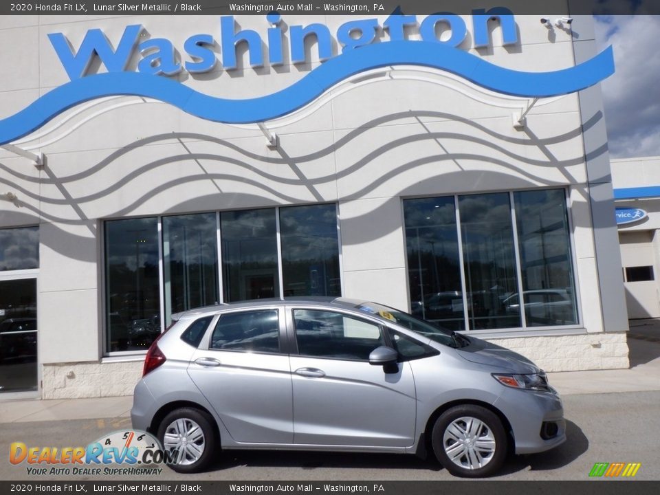 2020 Honda Fit LX Lunar Silver Metallic / Black Photo #2