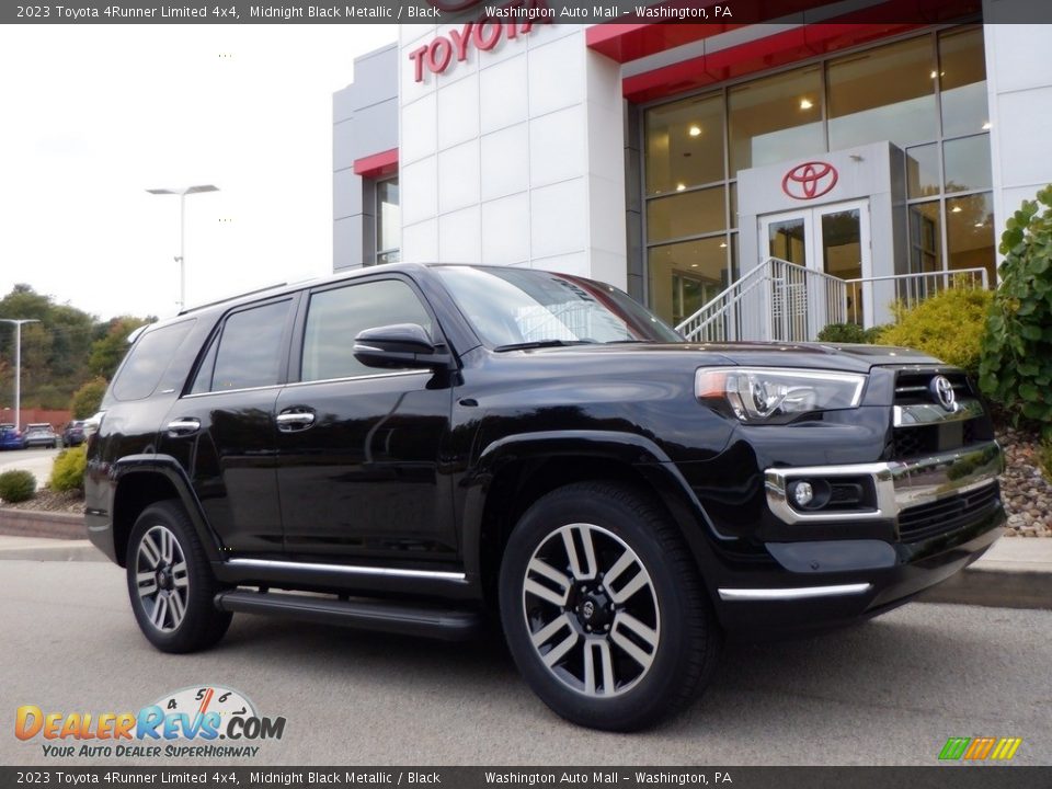 2023 Toyota 4Runner Limited 4x4 Midnight Black Metallic / Black Photo #1