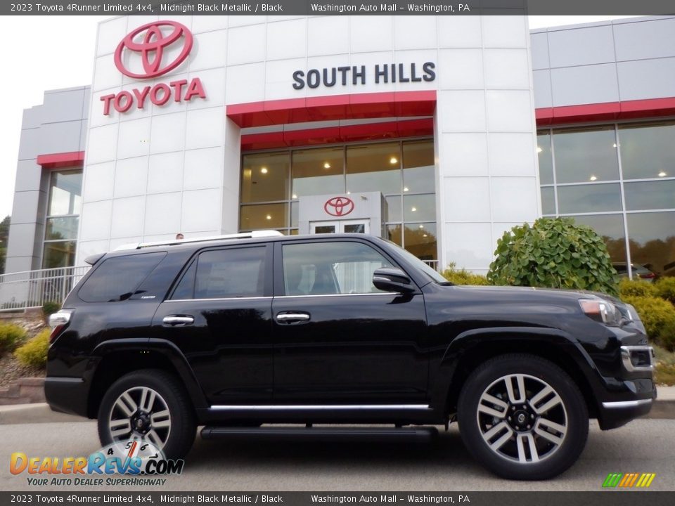 2023 Toyota 4Runner Limited 4x4 Midnight Black Metallic / Black Photo #2