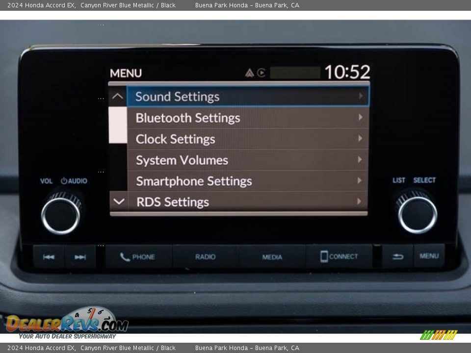 Controls of 2024 Honda Accord EX Photo #35