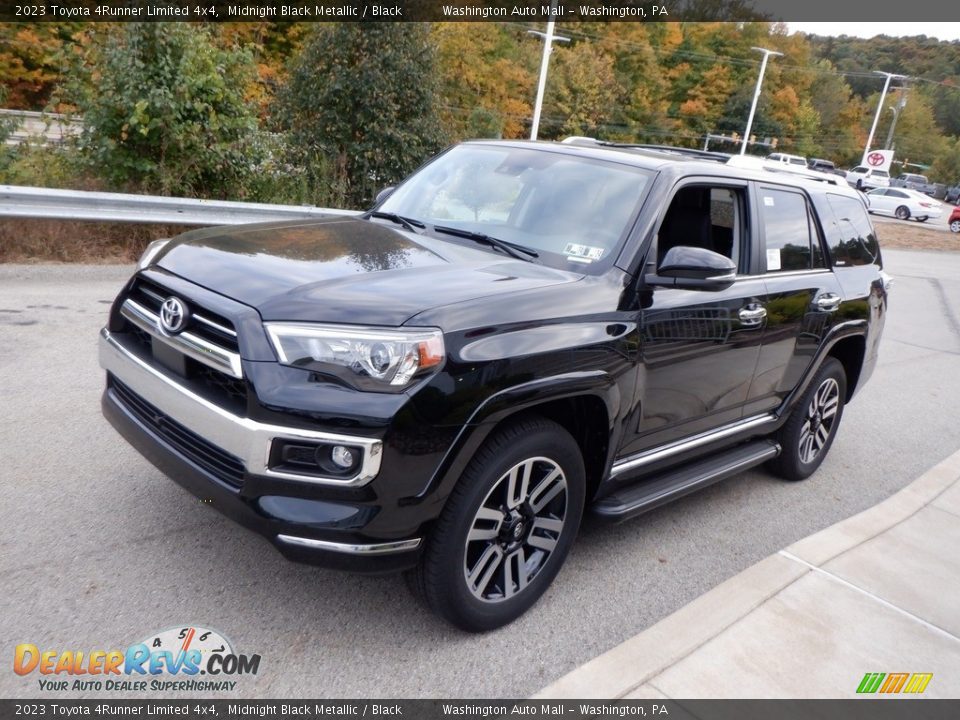 2023 Toyota 4Runner Limited 4x4 Midnight Black Metallic / Black Photo #8