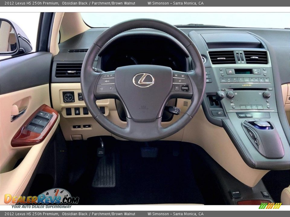 Dashboard of 2012 Lexus HS 250h Premium Photo #4