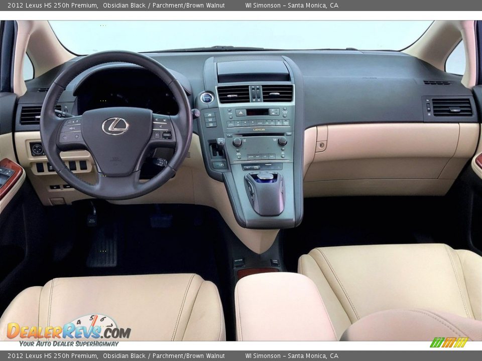 Dashboard of 2012 Lexus HS 250h Premium Photo #15