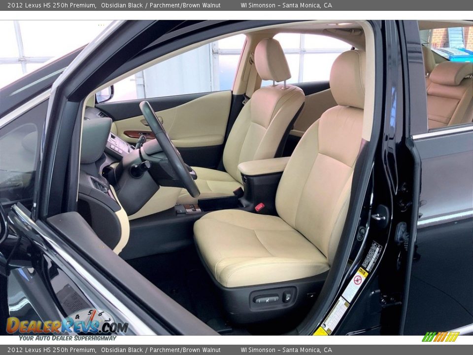 Front Seat of 2012 Lexus HS 250h Premium Photo #18