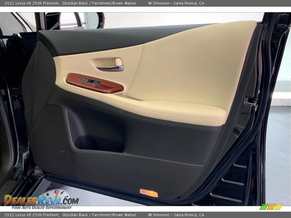 Door Panel of 2012 Lexus HS 250h Premium Photo #27