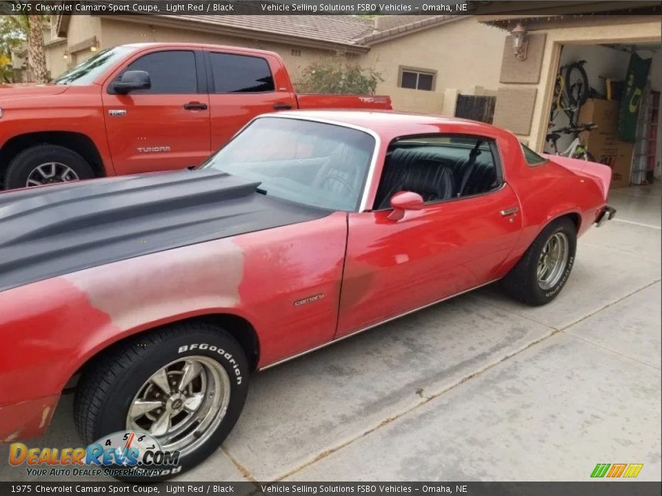 Light Red 1975 Chevrolet Camaro Sport Coupe Photo #1