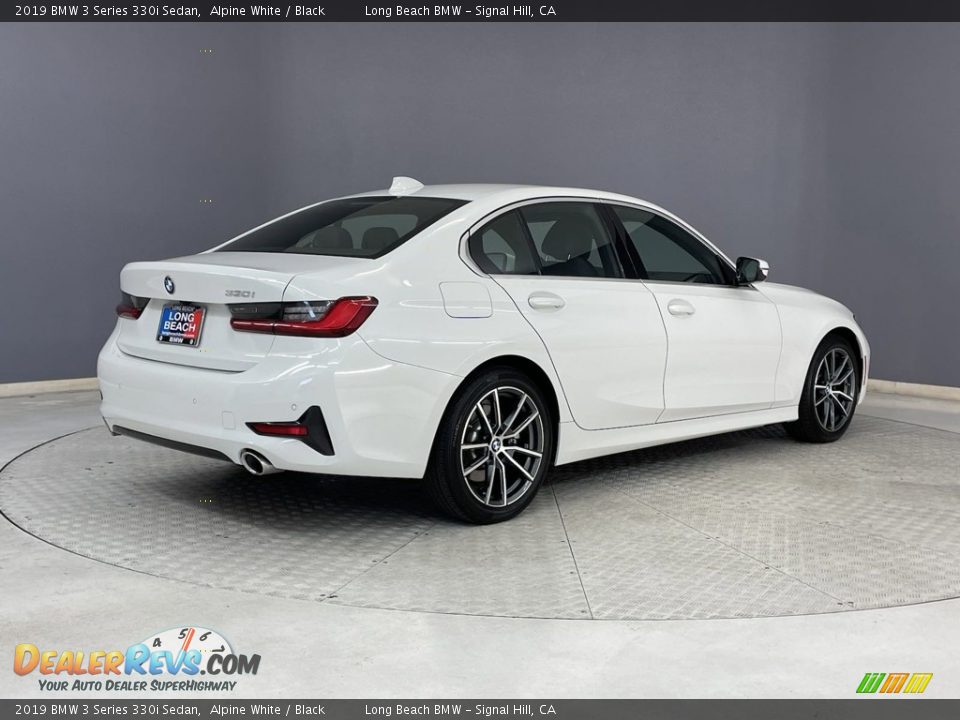 2019 BMW 3 Series 330i Sedan Alpine White / Black Photo #5