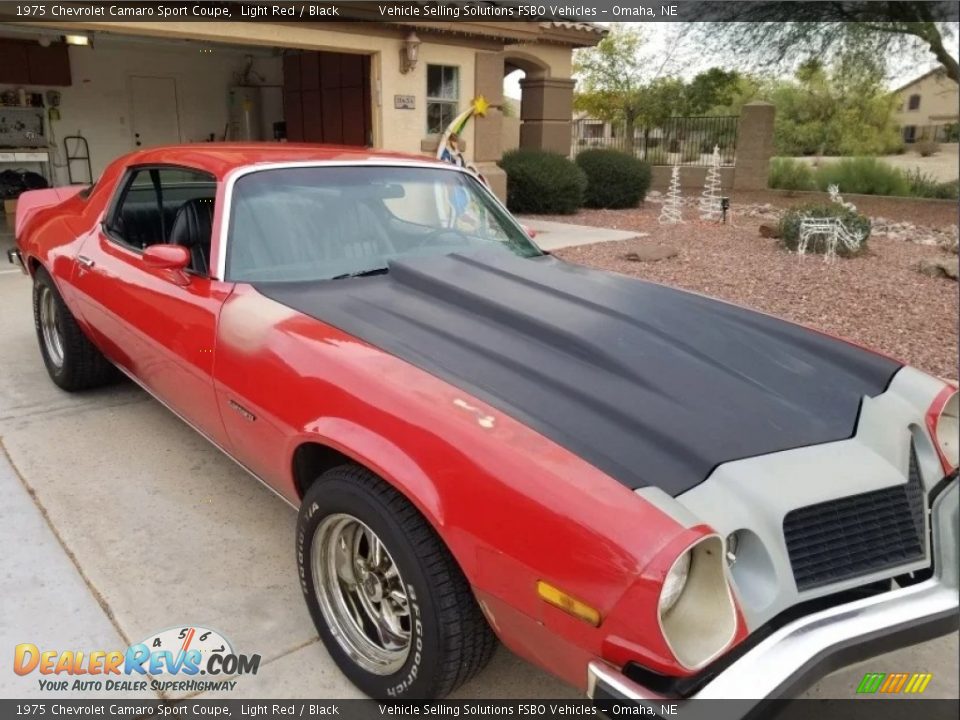 Front 3/4 View of 1975 Chevrolet Camaro Sport Coupe Photo #6