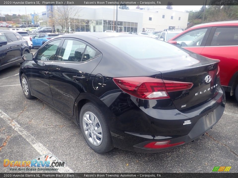 2020 Hyundai Elantra SE Phantom Black / Black Photo #2