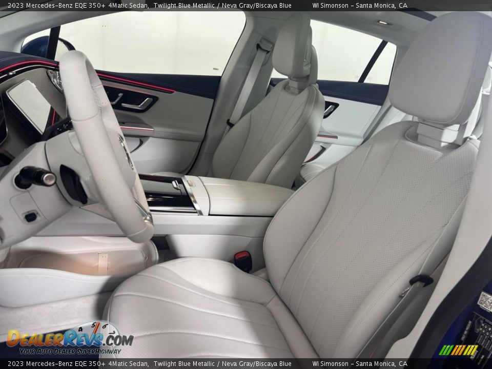 Front Seat of 2023 Mercedes-Benz EQE 350+ 4Matic Sedan Photo #7