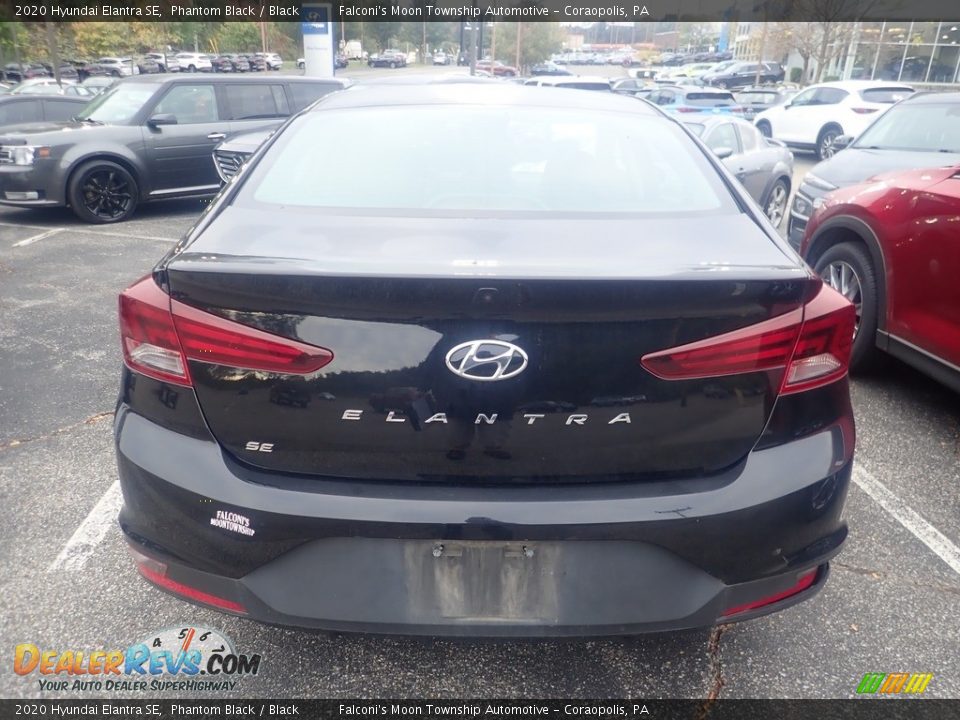 2020 Hyundai Elantra SE Phantom Black / Black Photo #3