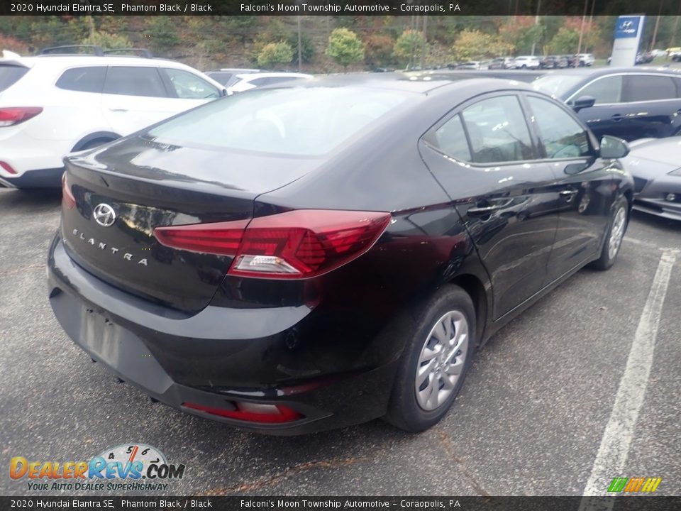 2020 Hyundai Elantra SE Phantom Black / Black Photo #4