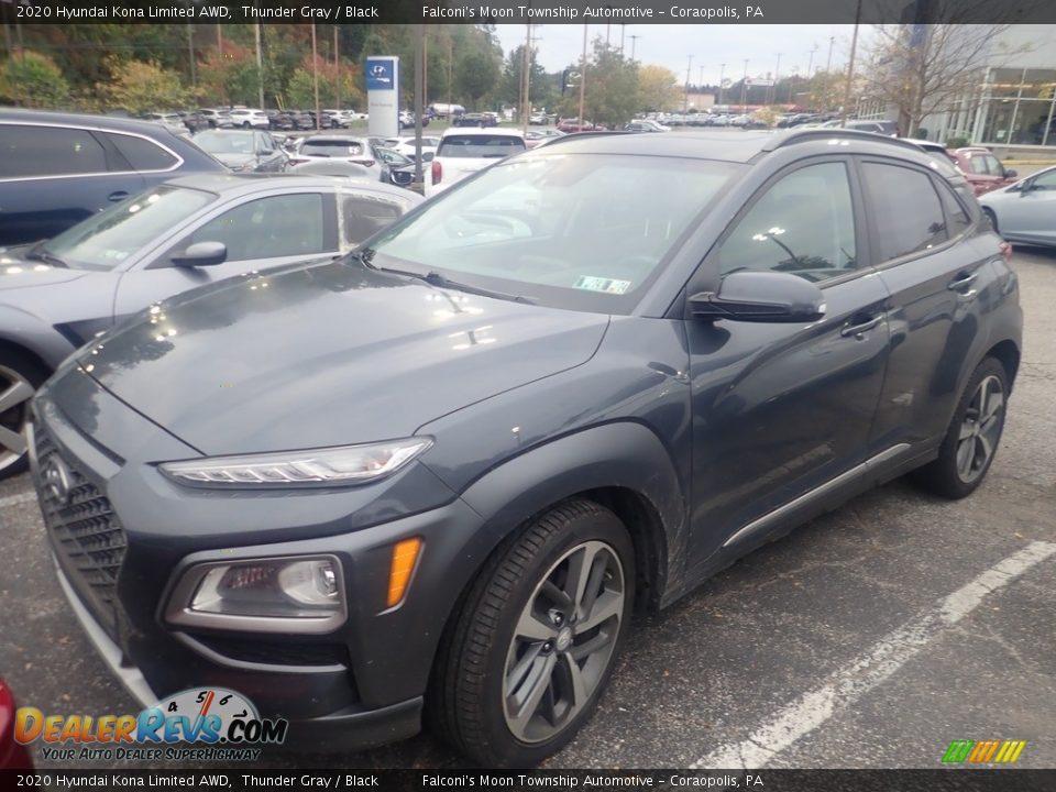 Front 3/4 View of 2020 Hyundai Kona Limited AWD Photo #1