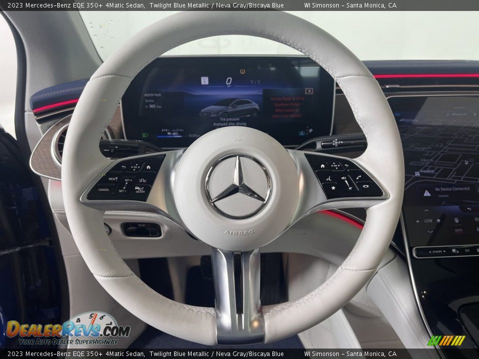 2023 Mercedes-Benz EQE 350+ 4Matic Sedan Steering Wheel Photo #12