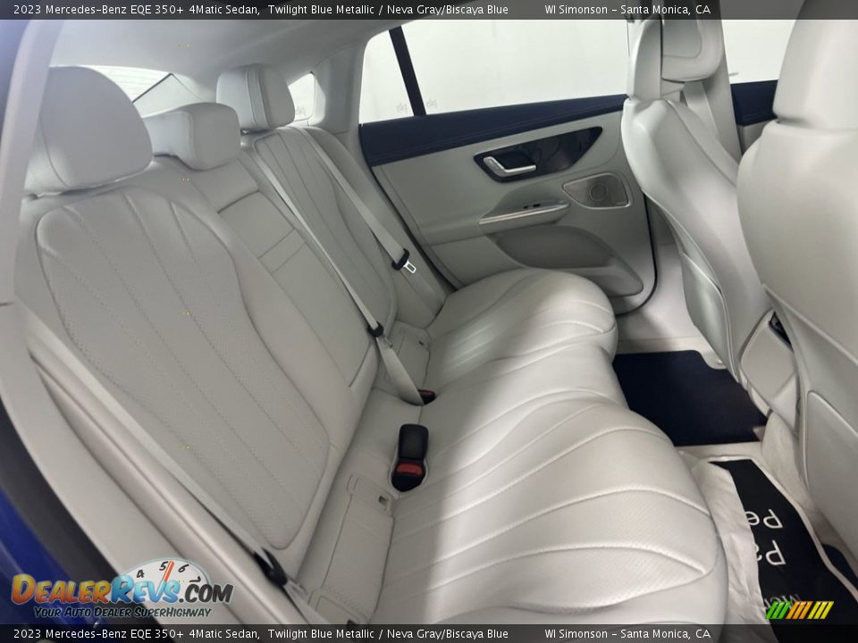 Rear Seat of 2023 Mercedes-Benz EQE 350+ 4Matic Sedan Photo #17
