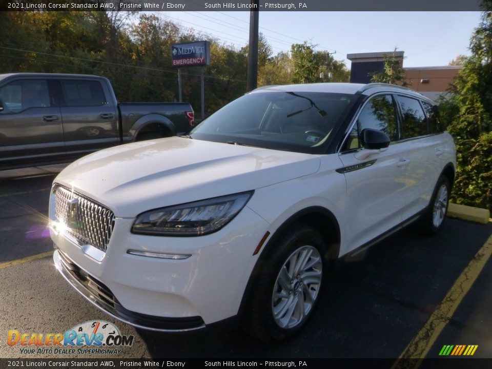 2021 Lincoln Corsair Standard AWD Pristine White / Ebony Photo #1