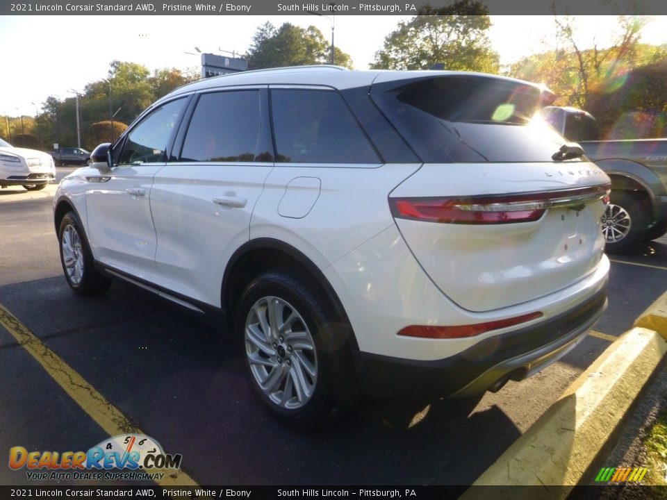 2021 Lincoln Corsair Standard AWD Pristine White / Ebony Photo #2