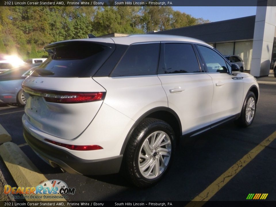 2021 Lincoln Corsair Standard AWD Pristine White / Ebony Photo #3