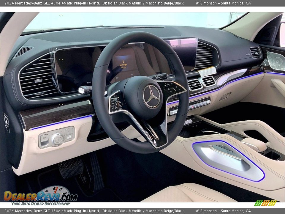 Dashboard of 2024 Mercedes-Benz GLE 450e 4Matic Plug-In Hybrid Photo #4