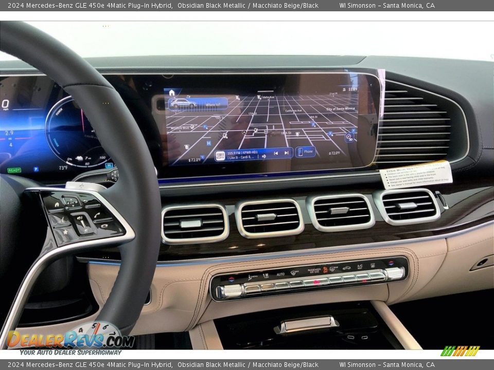 Controls of 2024 Mercedes-Benz GLE 450e 4Matic Plug-In Hybrid Photo #7