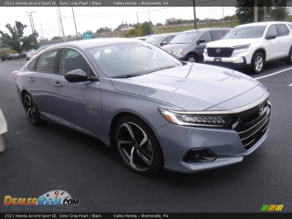 2021 Honda Accord Sport SE Sonic Gray Pearl / Black Photo #3