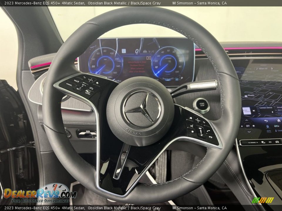 2023 Mercedes-Benz EQS 450+ 4Matic Sedan Steering Wheel Photo #12
