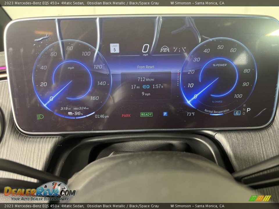 2023 Mercedes-Benz EQS 450+ 4Matic Sedan Gauges Photo #13