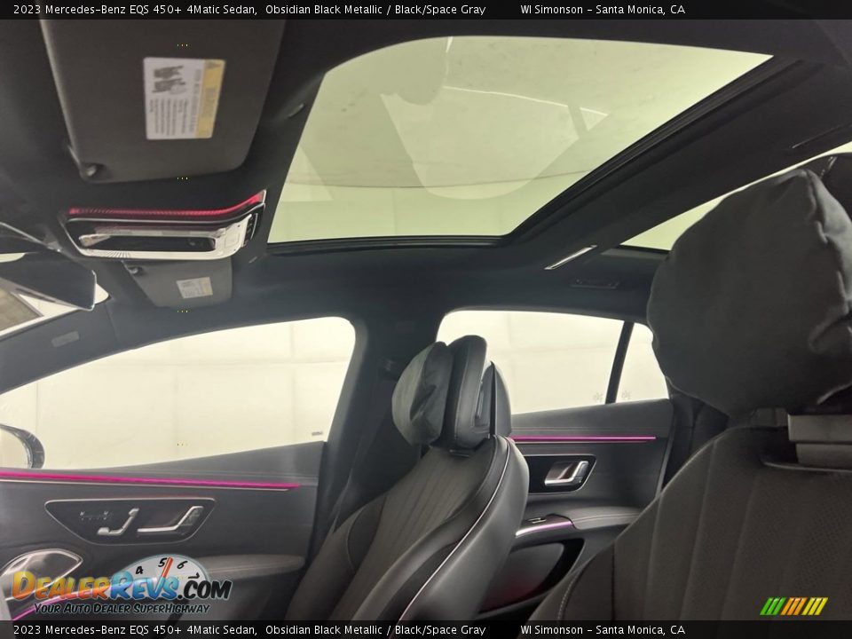 Sunroof of 2023 Mercedes-Benz EQS 450+ 4Matic Sedan Photo #14