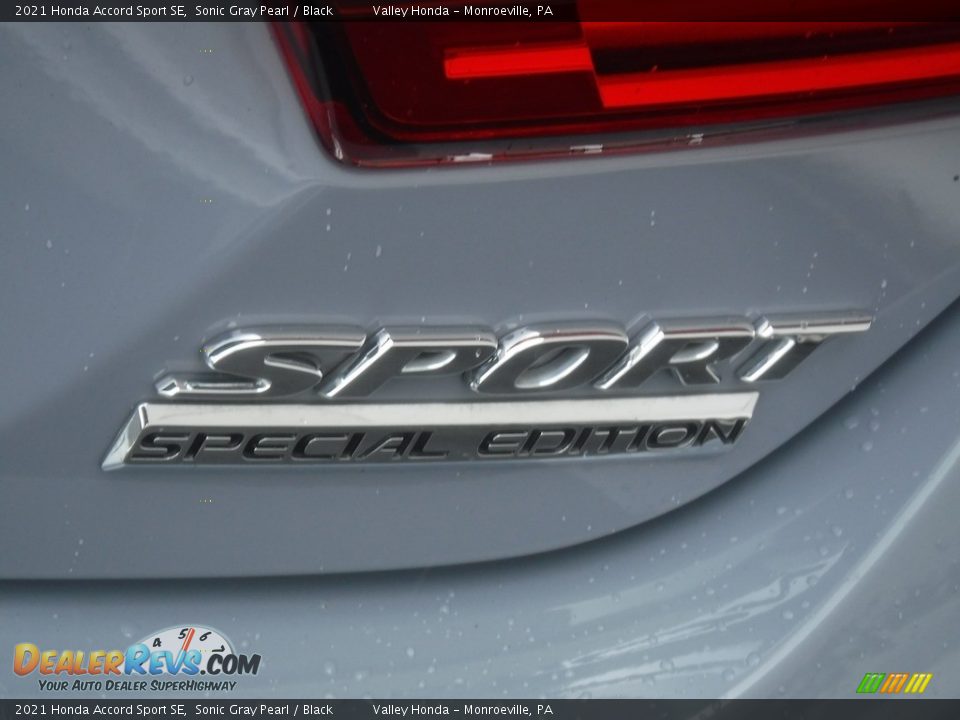 2021 Honda Accord Sport SE Sonic Gray Pearl / Black Photo #7