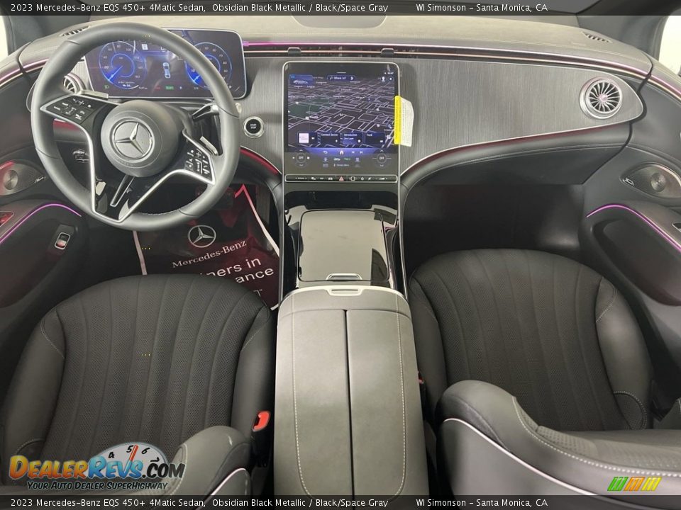 Front Seat of 2023 Mercedes-Benz EQS 450+ 4Matic Sedan Photo #16
