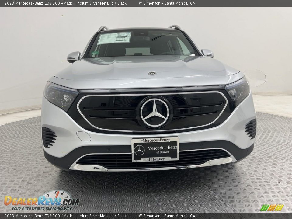 2023 Mercedes-Benz EQB 300 4Matic Iridium Silver Metallic / Black Photo #2