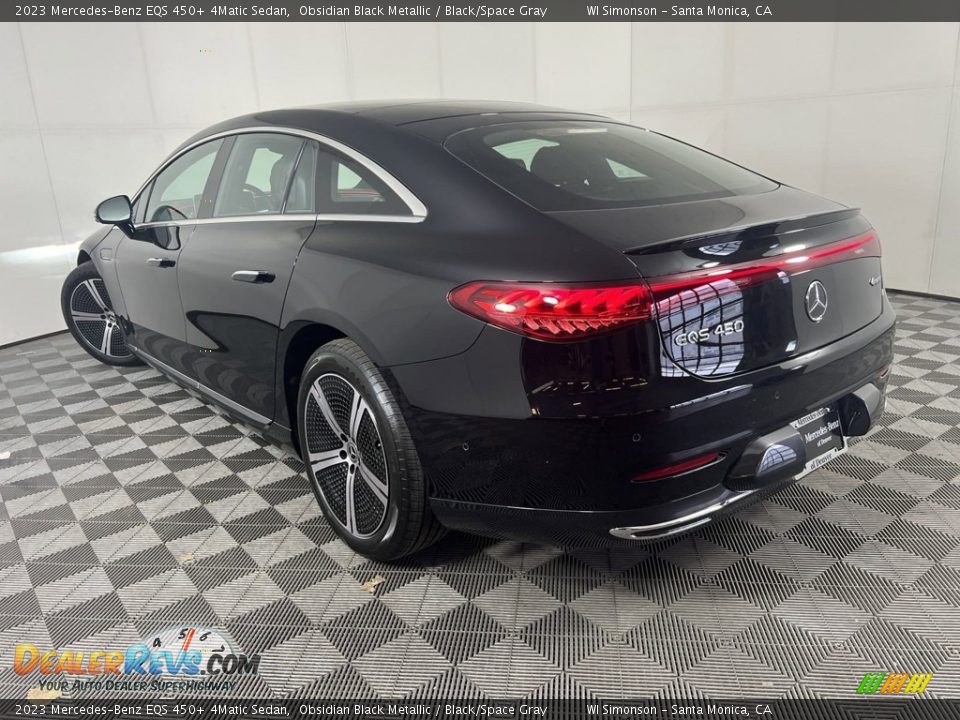 2023 Mercedes-Benz EQS 450+ 4Matic Sedan Obsidian Black Metallic / Black/Space Gray Photo #20