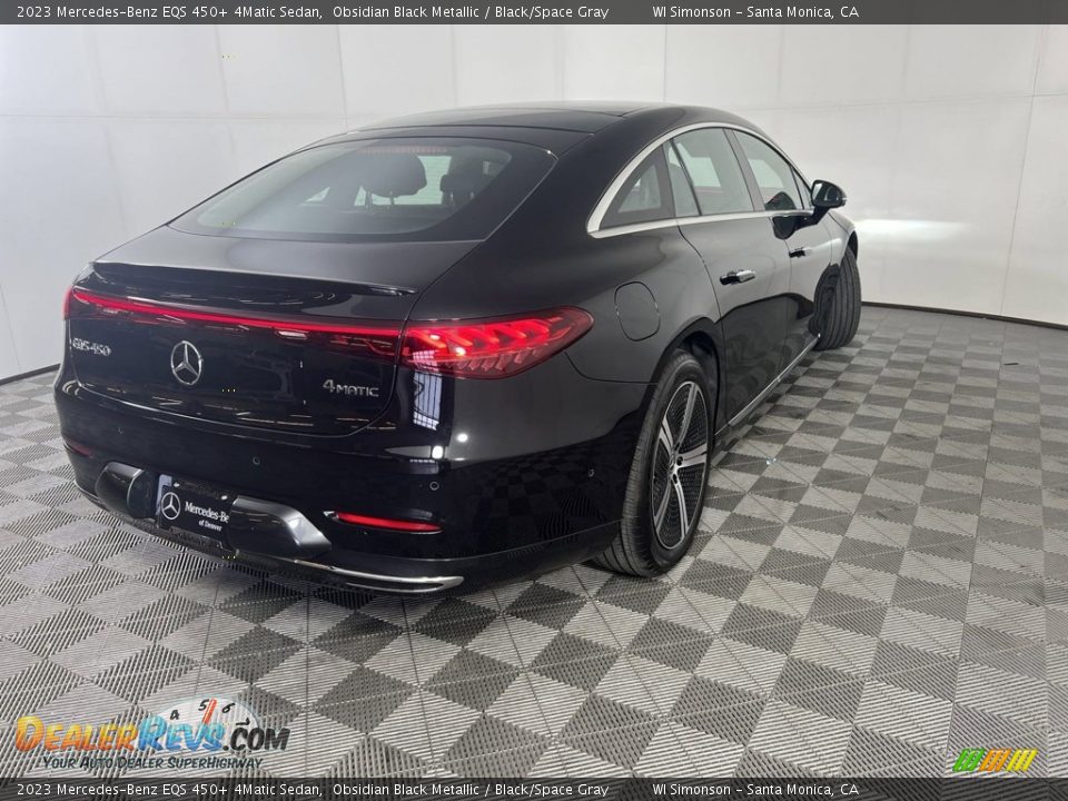 2023 Mercedes-Benz EQS 450+ 4Matic Sedan Obsidian Black Metallic / Black/Space Gray Photo #22