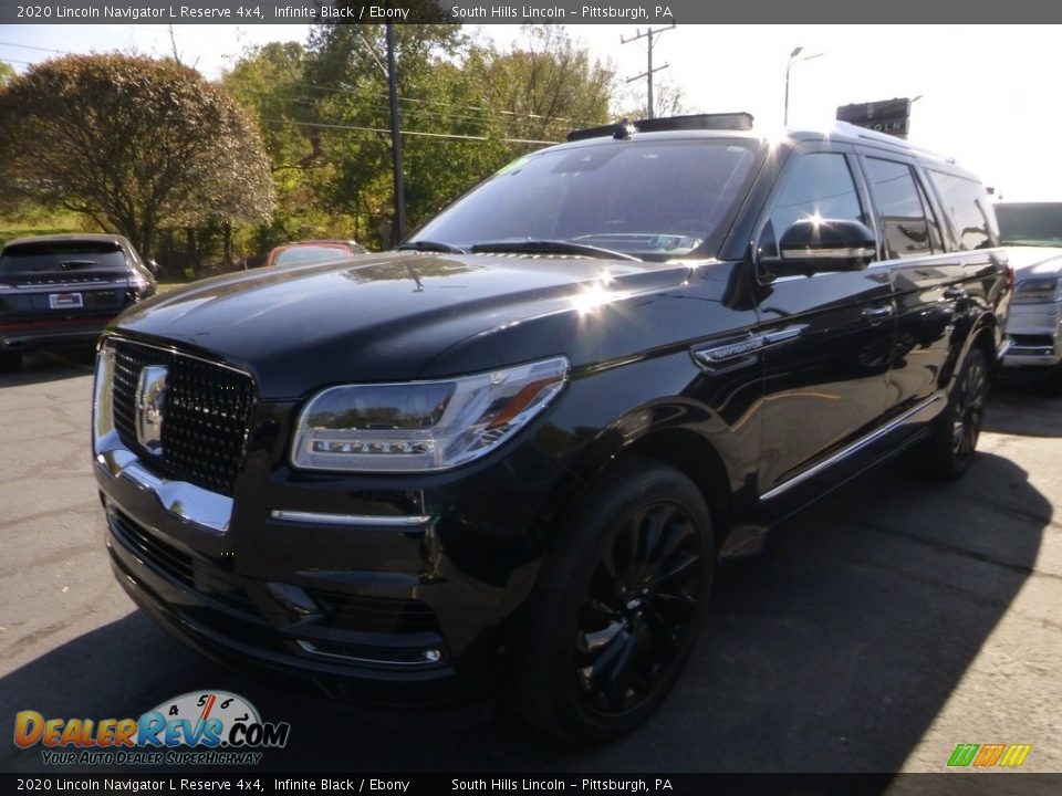 2020 Lincoln Navigator L Reserve 4x4 Infinite Black / Ebony Photo #1