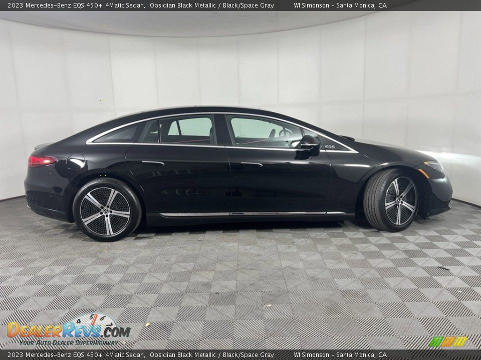 2023 Mercedes-Benz EQS 450+ 4Matic Sedan Obsidian Black Metallic / Black/Space Gray Photo #23